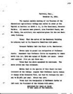 1914-11-18 Board of Trustees Meeting Minutes