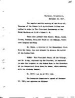 1917-11-20 Board of Trustees Meeting Minutes