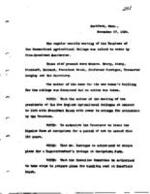 1920-11-17 Board of Trustees Meeting Minutes