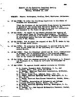 1930-11-10 Board of Trustees Meeting Minutes