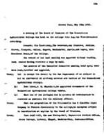 1910-05-26 Board of Trustees Meeting Minutes