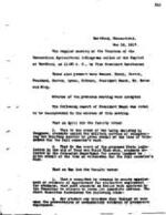1917-05-16 Board of Trustees Meeting Minutes