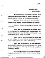 1920-03-17 Board of Trustees Meeting Minutes