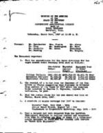 1927-03-16 Board of Trustees Meeting Minutes