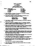 1934-05-16 Board of Trustees Meeting Minutes