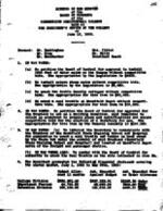 1925-06-13 Board of Trustees Meeting Minutes