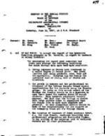 1927-06-11 Board of Trustees Meeting Minutes