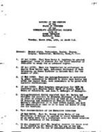 1929-03-19 Board of Trustees Meeting Minutes