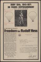1971, Massachusetts: Freedom for Rudolf Hess