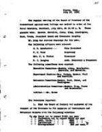 1923-07-19 Board of Trustees Meeting Minutes