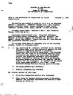 1985-01-11 Board of Trustees Meeting Minutes