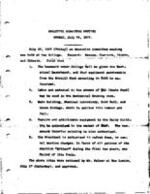 1907-07-26 Board of Trustees Meeting Minutes