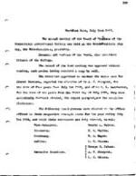1907-07-30 Board of Trustees Meeting Minutes