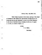 1911-07-25 Board of Trustees Meeting Minutes