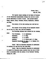 1914-07-28 Board of Trustees Meeting Minutes