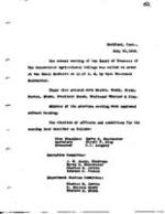 1918-07-30 Board of Trustees Meeting Minutes