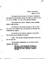1916-08-16 Board of Trustees Meeting Minutes