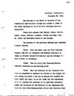 1916-12-20 Board of Trustees Meeting Minutes