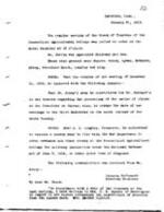 1919-01-21 Board of Trustees Meeting Minutes