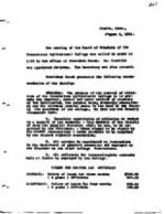 1921-08-03 Board of Trustees Meeting Minutes
