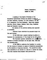 1922-08-19 Board of Trustees Meeting Minutes