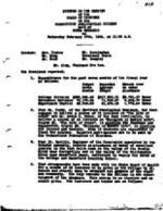 1926-02-17 Board of Trustees Meeting Minutes