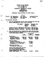 1927-04-20 Board of Trustees Meeting Minutes