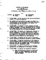 1930-08-27 Board of Trustees Meeting Minutes