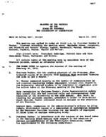1972-03-15 Board of Trustees Meeting Minutes
