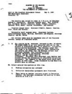  1987-05-08 Board of Trustees Meeting Minutes