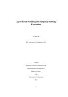 Agent-based Modeling of Emergency Building Evacuation