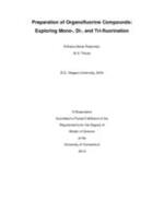 Preparation of Organofluorine Compounds: Exploring Mono-, Di-, and Tri-fluorination