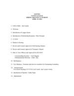 2013-01-15 Board Meeting Agenda