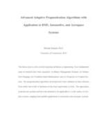 Advanced Adaptive Prognostication Algorithms with Application to BMS, Automotive, and Aerospace Systems