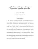 Applications of Bregman Divergence Measures in Bayesian Modeling
