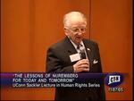 11th Annual Sackler Lecture in Human Rights: Benjamin Ferencz