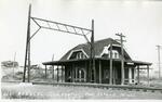 Oak Island railroad station