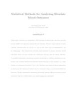 Statistical Methods for Analyzing Bivariate Mixed Outcomes