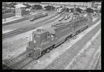 Norfolk and Western Railroad diesel locomotives 2480 and 548