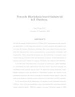Towards Blockchain-based Industrial IoT Platform  -- embargoed -- 2030-09