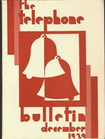 Cover of The Telephone Bulletin, December 1929