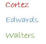 Walters, Oscar, Jayne Cortez and Melvin Edwards