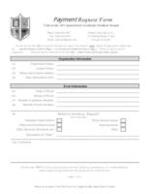 Payment Request Form