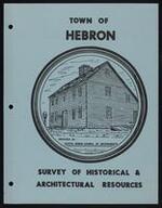 Hebron, Historical and Architectural Survey