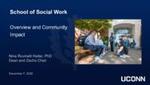 Academic Affairs Committee: Dean Nina Heller School of Social Work Community Impact presentation
