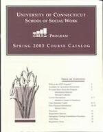 2003 Spring Course Catalog