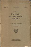 University of Connecticut bulletin, 1944-1945
