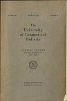 University of Connecticut bulletin, 1945-1946