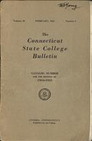 Connecticut State College bulletin, 1934-1935