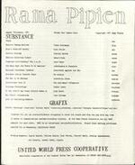 Rama Pipien, Volume 1, Number 9 